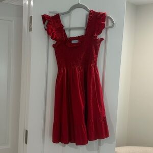 Hill House Mini Red Nap Dress